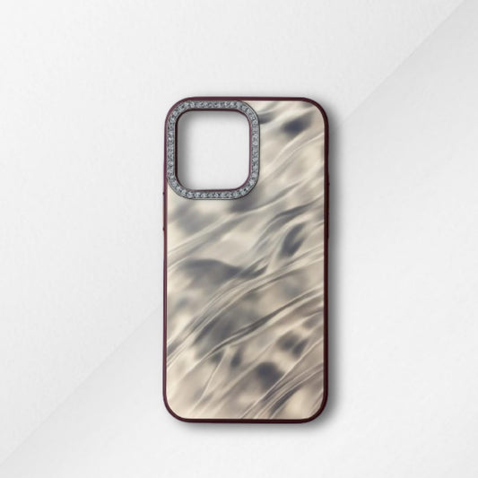 silver diamond iphone case with elegant and stylish protective design