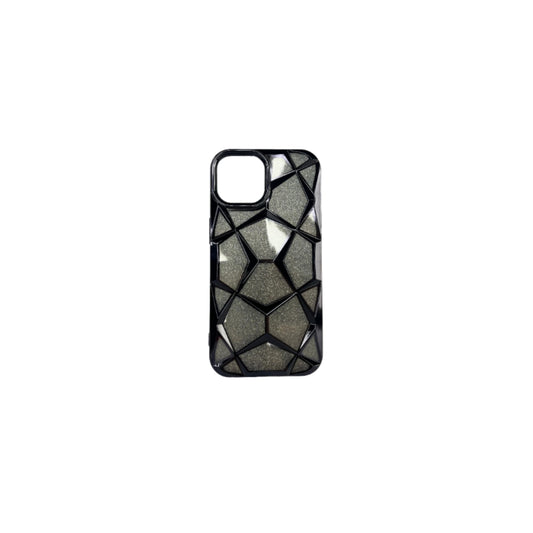 Black Shimmer Women Iphone Cover