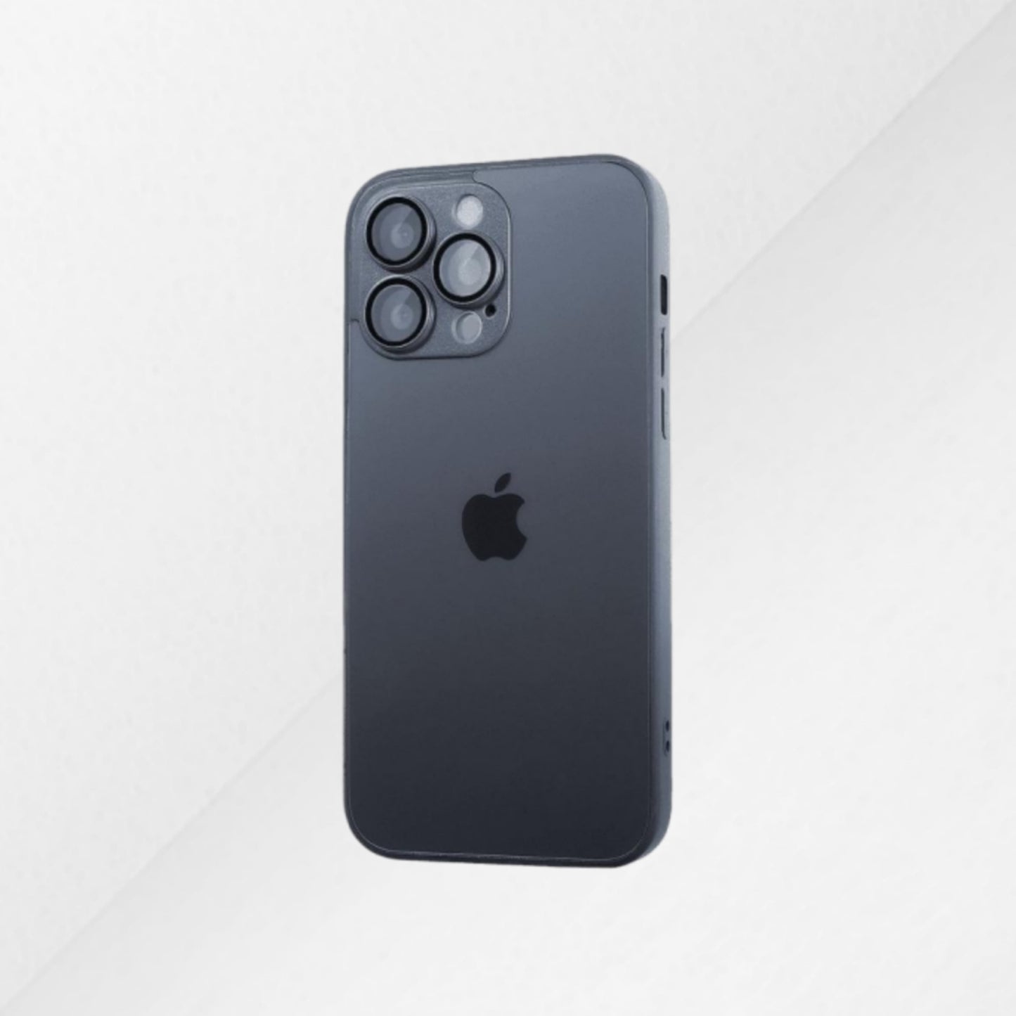 Black Titanium AG glass case for iPhone