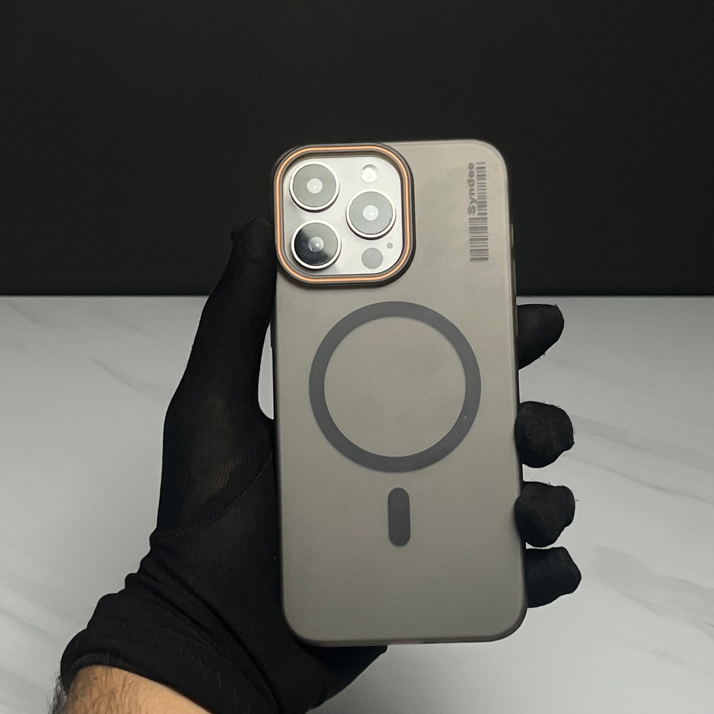 Syndee Barcode Ultra Slim Matt Magsafe IPhone Case