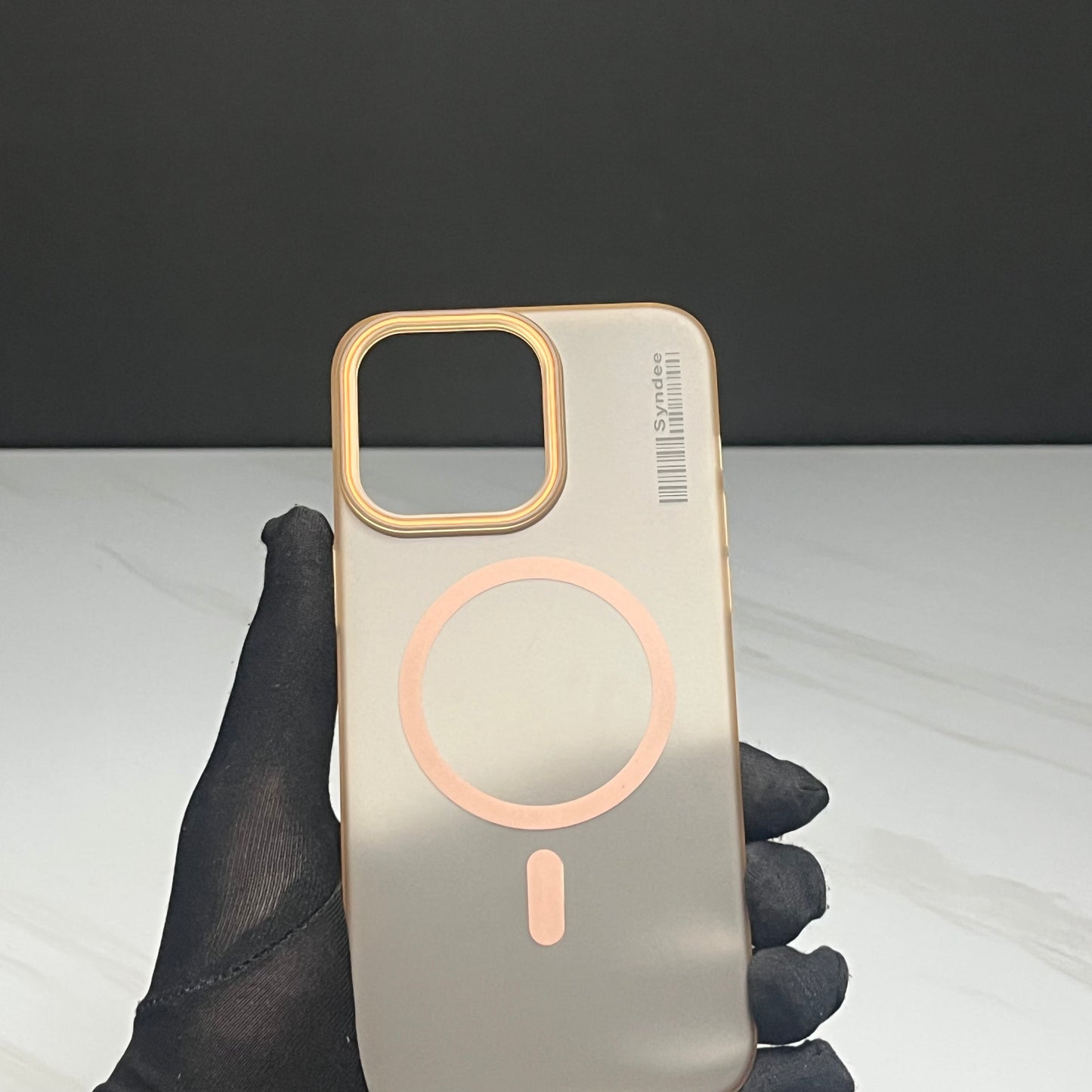 Syndee Barcode Ultra Slim Matt Magsafe IPhone Case