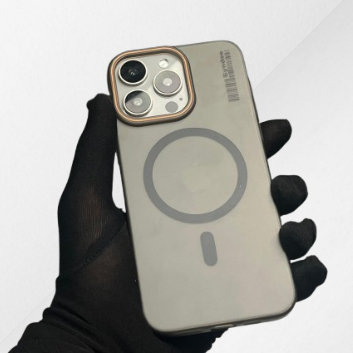Syndee Barcode Ultra Slim Matt Magsafe IPhone Case