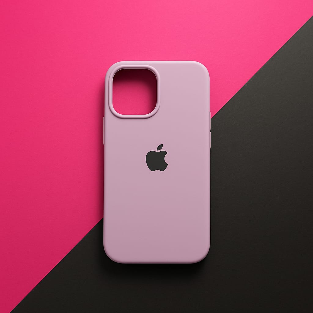 Pink IPhone Silicon Case