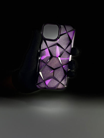 Purple Shimmer Women IPhone Cover