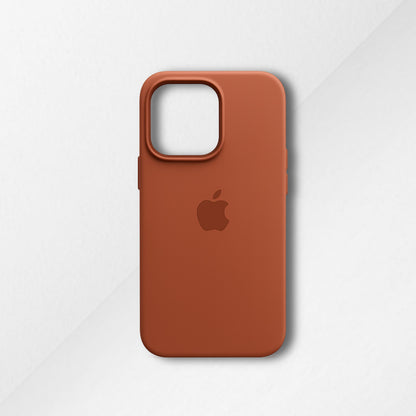 Brown IPhone Silicon Case