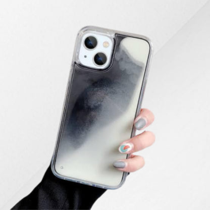 Blue Glow Luminous iPhone Case – Light-Up Shockproof Night Glow Cover